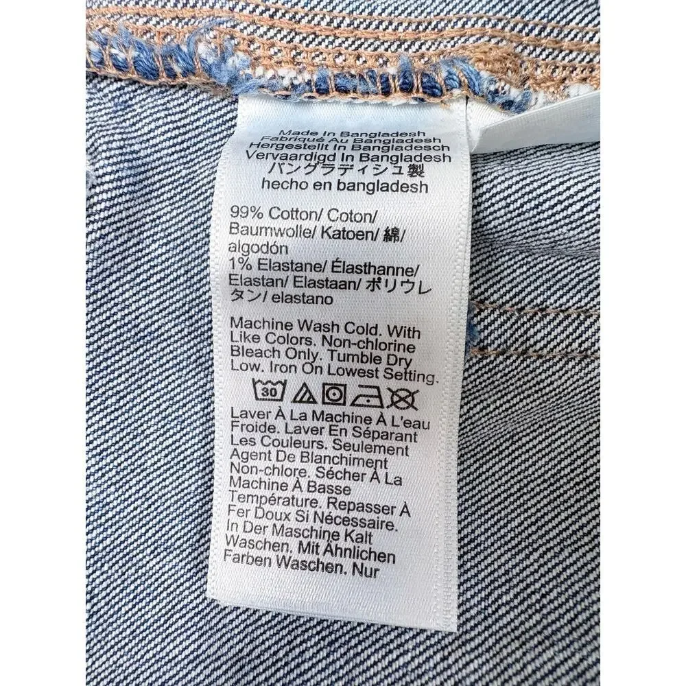 J.Crew Wide Leg Crop Utility Pocket Jeans High Rise Medium Wash Capsule Size 27
